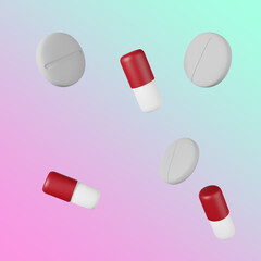 Pills and capsules