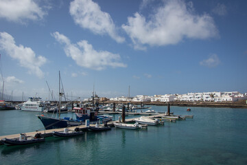 Fototapeta na wymiar Port de la Graciosa