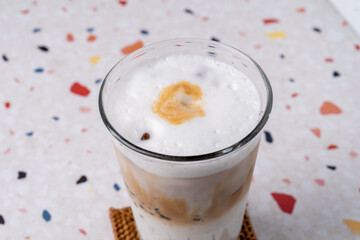 Jolly Pong shake, shake, strawberry latte, latte, rotus latte, black sesame latte, vanilla bean latte, madeleine, butter cones, scones, cafes, coffee