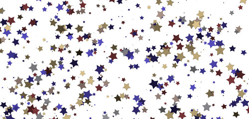 XMAS Stars - Glossy 3D Christmas star icon. Design element for holidays. -