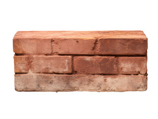 a brick wall with a white background - Powered by Adobe