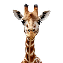 Close up giraffe clip art