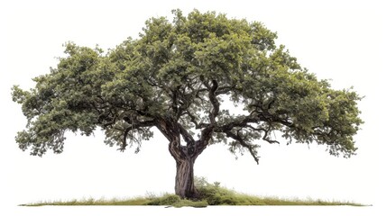 Fototapeta premium Tree isolatetd on white background