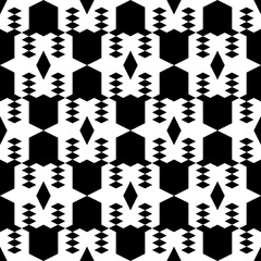 Seamless pattern. Rhombuses, figures ornament. Polygons background. Simple shapes wallpaper. Geometrical backdrop. Digital paper, web designing, textile print. Vector.