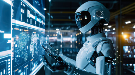 Fototapeta premium biorobots concept - AI Generated