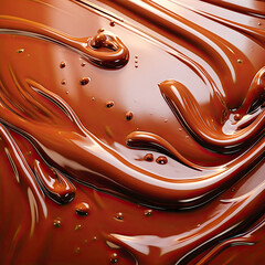background of dark chocolate