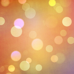Orange bokeh background perfect for Party, Anniversary, Birthdays, and various design works