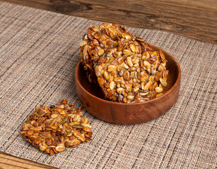 Pumpkin Seeds Cookies, Pepita Grains Biscuit, Healthy Cereal Crackers, Homemade Pumpkin Seed Cookie