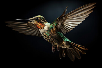 Fototapeta premium flying hummingbird