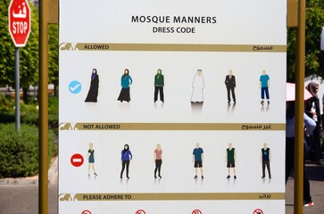 Dress code en Abu Dhabi, Emiratos Árabes Unidos
