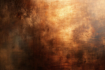 Polished copper metal texture background