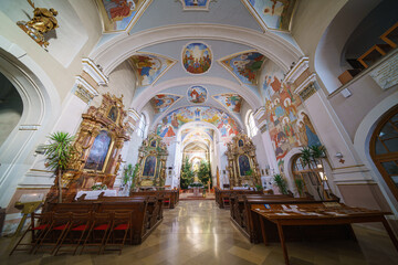 Catholic church in Mariagyud, Hungary - 722419364