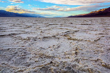 Salt Flat at Death Valley National Park, California - Mesmerizing 4K Ultra HD Natural Landscape