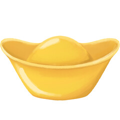 Gold Chinese new year