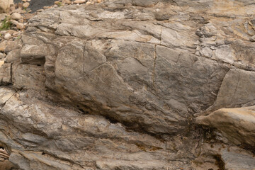 Grunge old stone background with dark cracks, great for your design and texture background. Horizontal image.