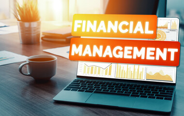 Finance and Money Transaction Technology Concept. Icon Graphic interface showing fintech trade...