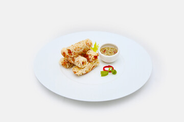 Vietnamese Nest Spring Rolls