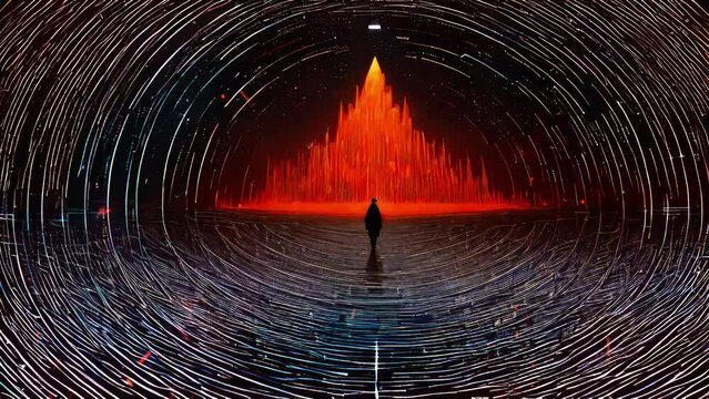 Healing therapy, etc. Mystical surrealism conceptual abstract fantasy art, state of mind, astrological horoscope, universe, cosmos. Suitable for content illustration like religion, meditation, science