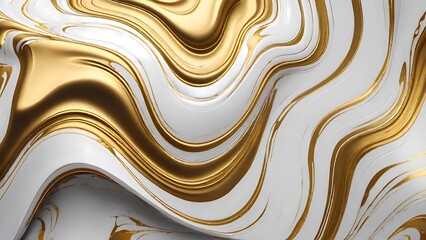abstract background with gold, marbled