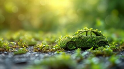 The concept of green energy to power cars