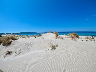sardinia beach desert white