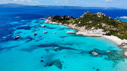 Sardinia deep blue sea