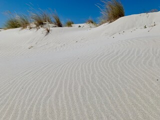 Fototapeta na wymiar White Sardinia beach desert