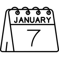 7th of January Icon