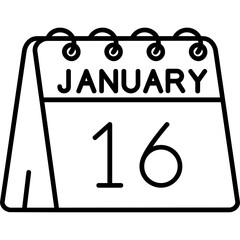 16th of January Icon