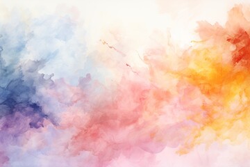Obraz na płótnie Canvas Ethereal watercolor splashes. delicate abstract backgrounds with soft, dreamy textures and blends