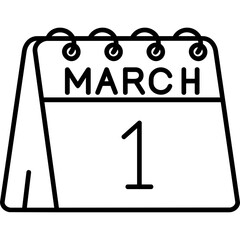 1st of March Icon