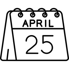 25th of April Icon