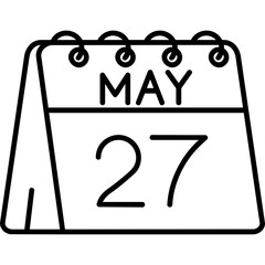 27th of May Icon