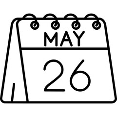 26th of May Icon