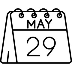 29th of May Icon