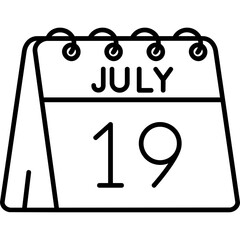 19th of July Icon