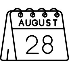 28th of August Icon