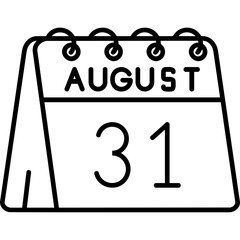 31st of August Icon