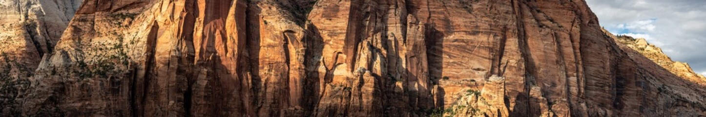 Wide Panorama Of East Temple Base