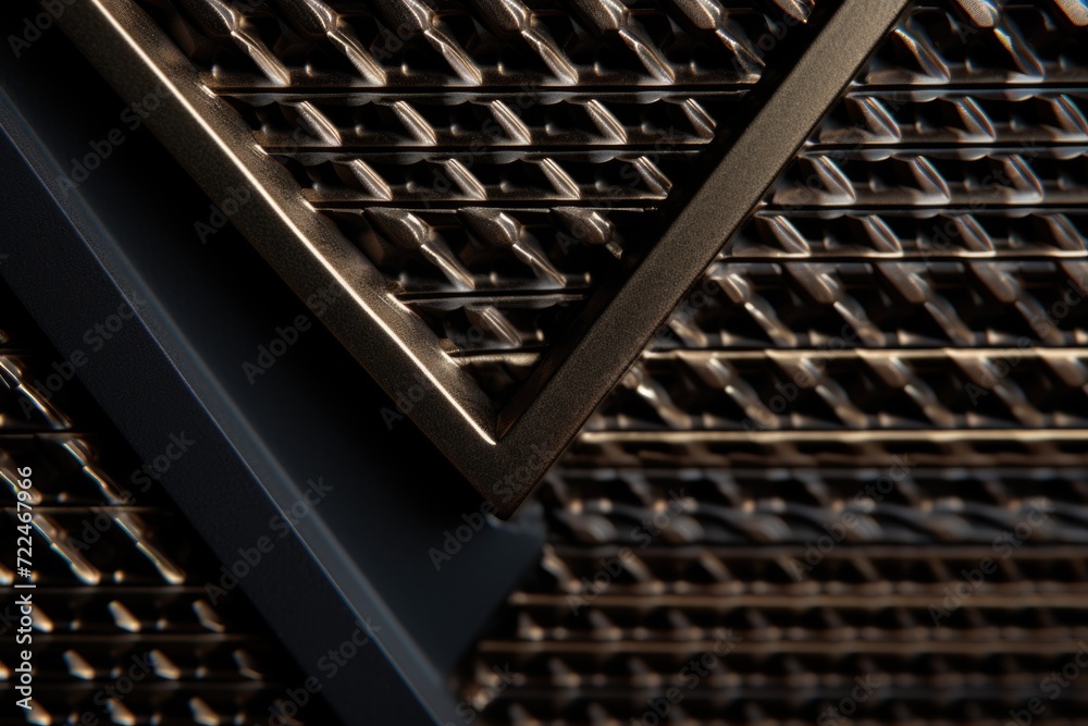 Poster A close-up view of a wine cooler filled with a variety of bottles. Perfect for showcasing a wine collection or highlighting the selection at a bar or restaurant