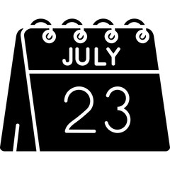 23rd of July Icon
