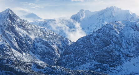 Fototapeta premium Winter in Sierra Nevada