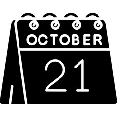 21st of October Icon