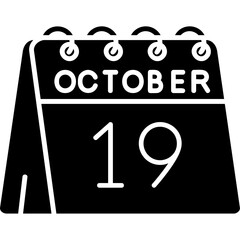 19th of October Icon