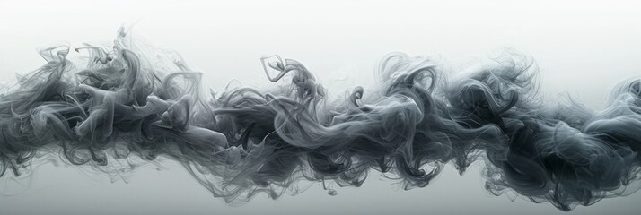 Abstract background made of gray smoke