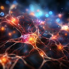 brain chemistry, neuron, --stylize 750 Job ID: 709f0447-6660-4e4d-8284-d1b33bf7db07