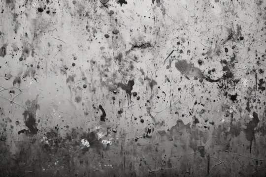 A black and white photo of a dirty wall. Suitable for various design projects