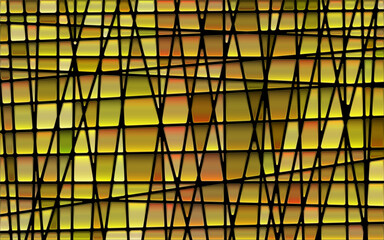 abstract vector stained-glass mosaic background