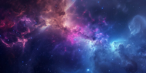 Galactic adventure, a cosmic wallpaper featuring a vast galaxy with stars and nebulae.