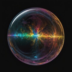 Obraz premium Cosmic Feather Whirl